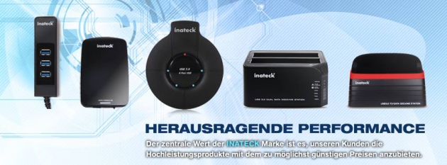 Herausragende Performance - Dank Inateck! Herausragende Performance - Dank Inateck!