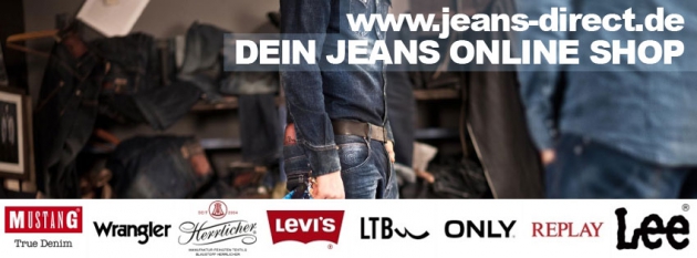 einige der bei Jeans Direct vertretenen Marken