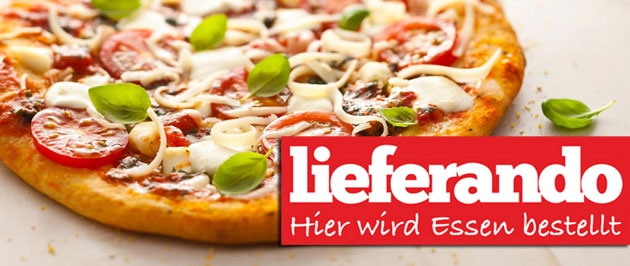 Lecker Essen bestellt man bei lieferando.de