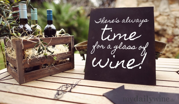 Es ist immer Zeit für Wein von mydailywine!