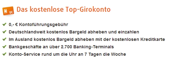 Das kostenlose Girokonto der norisbank