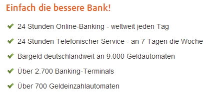 Die Vorteile der norisbank im Überblick