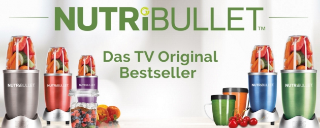 der kraftvolle Nutribullet Mixer der kraftvolle Nutribullet Mixer