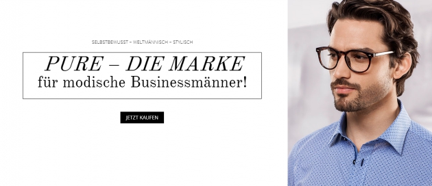 selbtbewusste Herrenmode von Pure selbtbewusste Herrenmode von Pure
