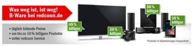 B-Ware bei redcoon.de B-Ware bei redcoon.de
