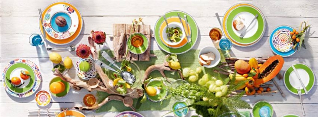 Tischwelt: Essen schmeckt besser vom schön gedeckten Tisch