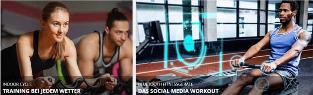 Training bei jedem Wetter, Das Social Media Workout