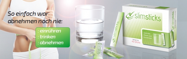 Endlich abnehmen mit Slimsticks Endlich abnehmen mit Slimsticks