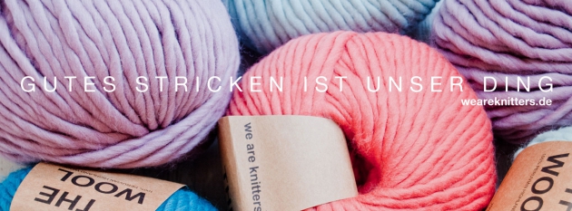 Verschiedene Wollknäule von we are knitters